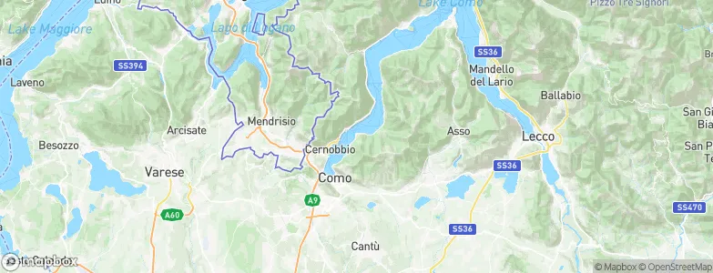 Torno, Italy Map