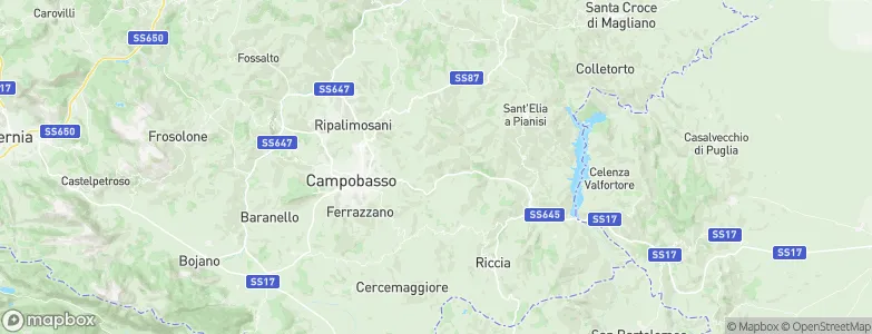 Toro, Italy Map
