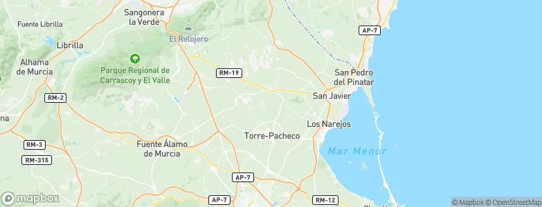 Torre-Pacheco, Spain Map