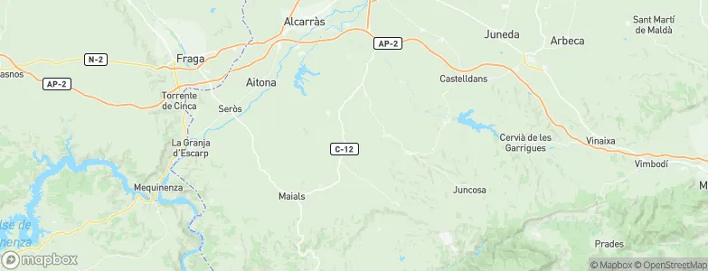 Torrebesses, Spain Map