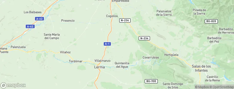 Torrecilla del Monte, Spain Map