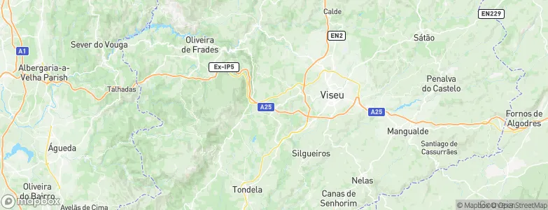 Torredeita, Portugal Map