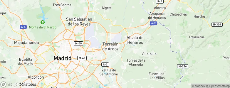 Torrejón de Ardoz, Spain Map