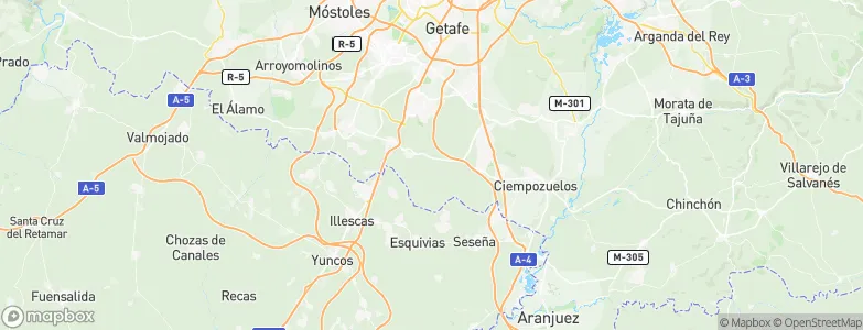 Torrejón de Velasco, Spain Map