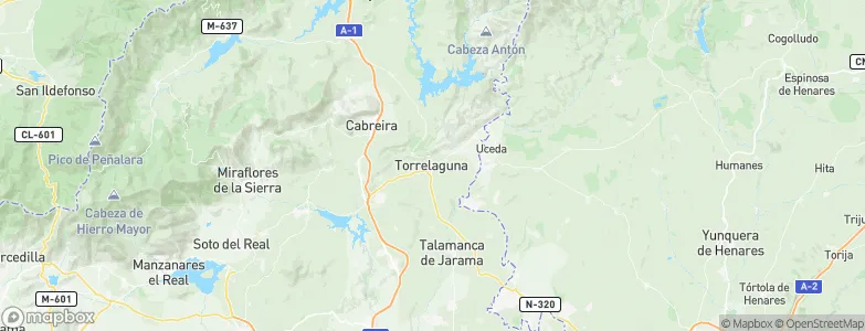 Torrelaguna, Spain Map