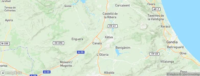 Torrella, Spain Map