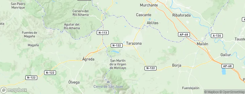 Torrellas, Spain Map