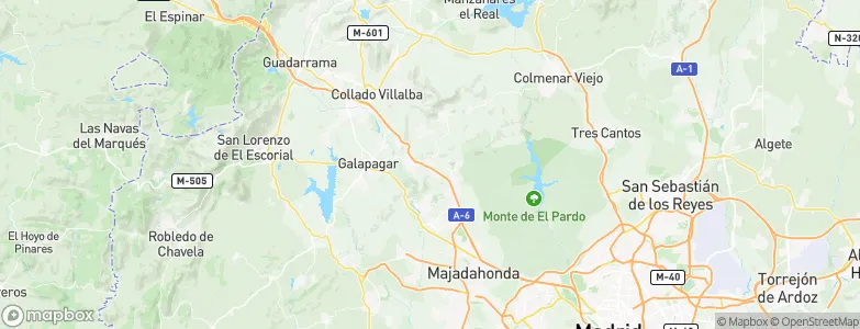 Torrelodones, Spain Map