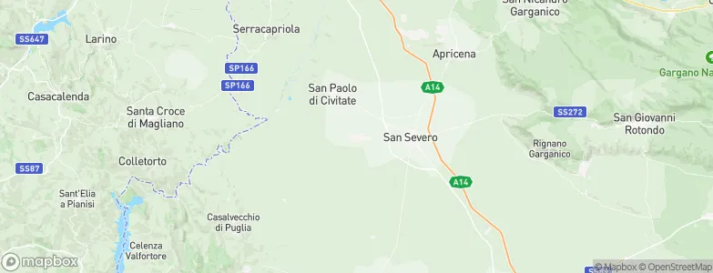 Torremaggiore, Italy Map