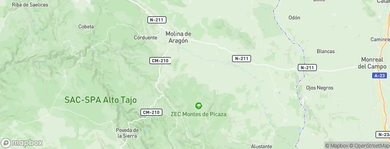 Torremochuela, Spain Map