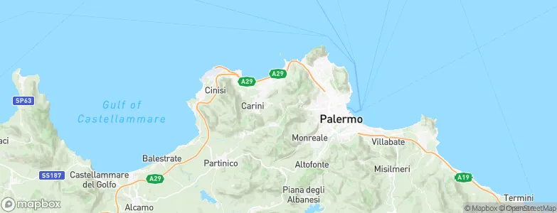 Torretta, Italy Map