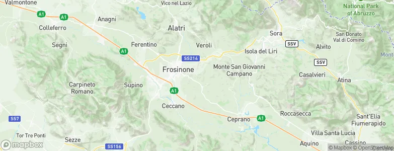 Torrice, Italy Map
