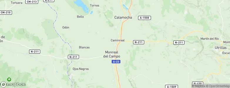 Torrijo del Campo, Spain Map