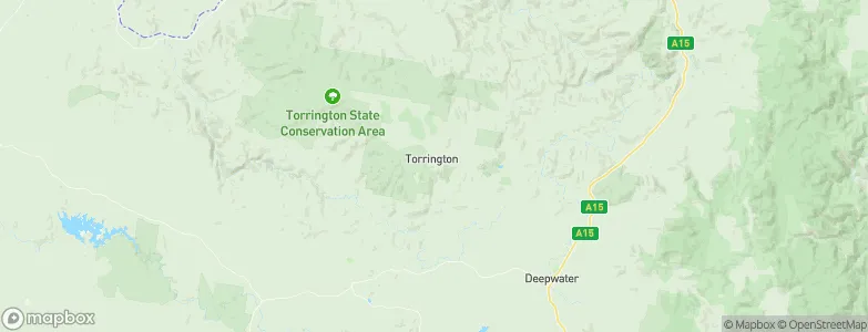 Torrington, Australia Map