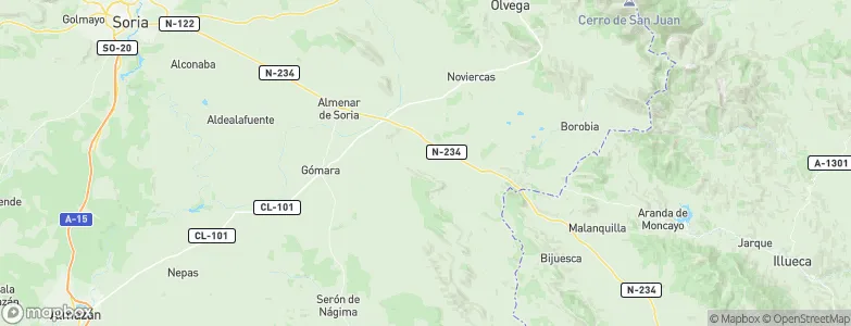Torrubia de Soria, Spain Map