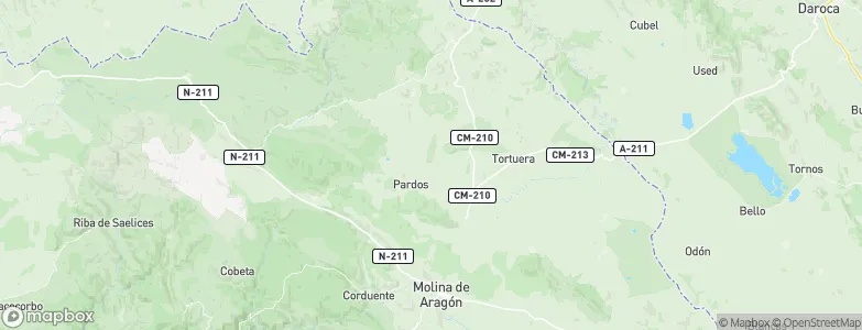 Torrubia, Spain Map