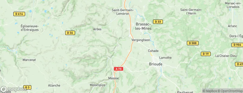 Torsiac, France Map