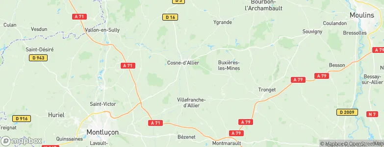 Tortezais, France Map