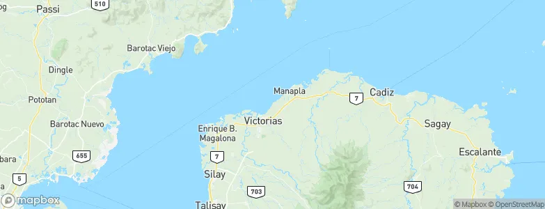 Tortosa, Philippines Map