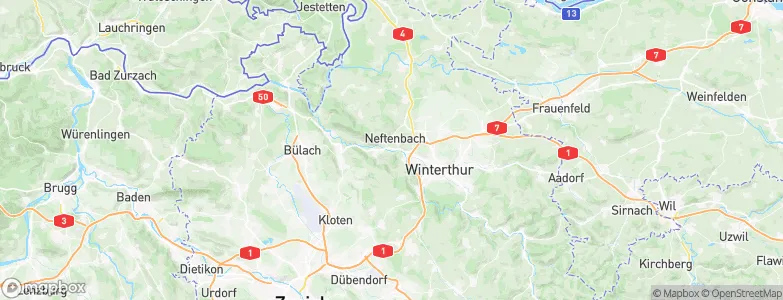 Tössallmänt, Switzerland Map