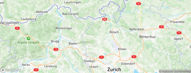 Totenweg, Switzerland Map