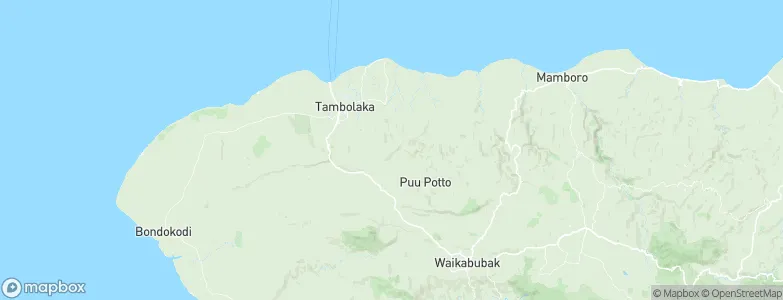 Totok, Indonesia Map