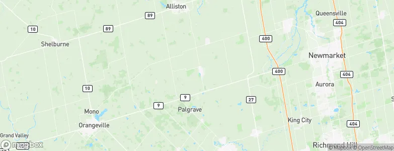 Tottenham, Canada Map