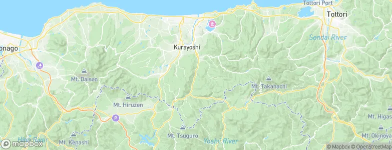 Tottori, Japan Map