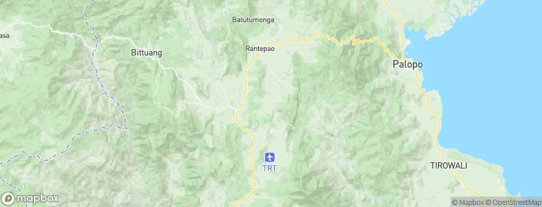 Totumbang, Indonesia Map