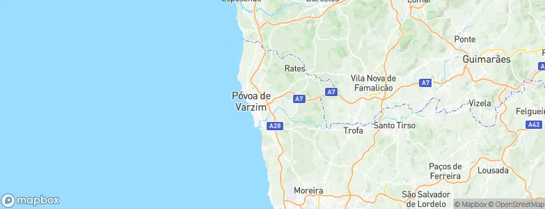 Touguinha, Portugal Map