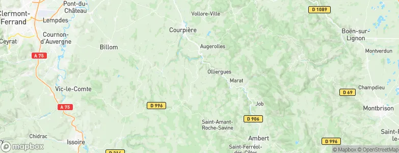 Tours-sur-Meymont, France Map