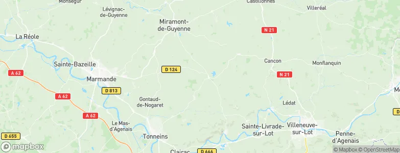Tourtrès, France Map