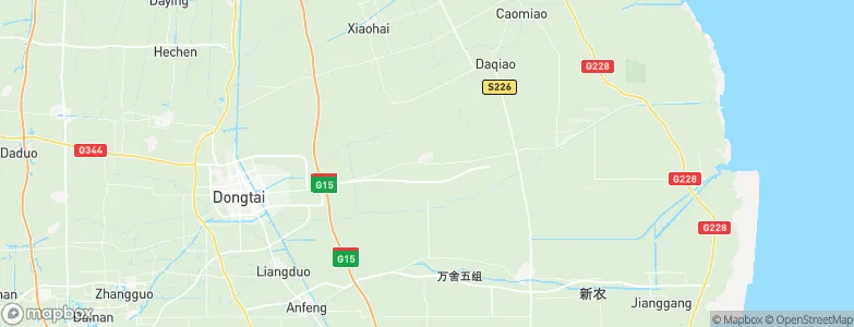Touzao, China Map