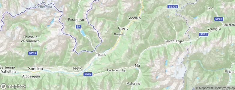 Tovo di Sant'Agata, Italy Map