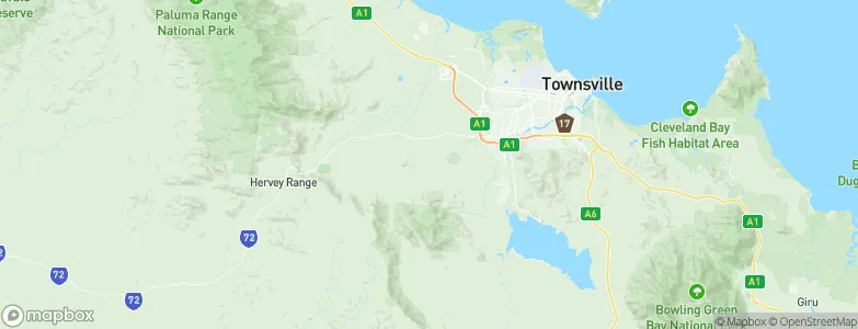 Townsville, Australia Map