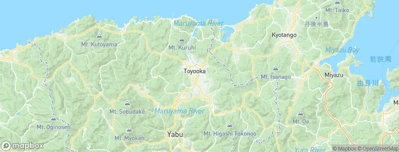 Toyooka, Japan Map