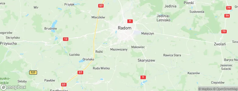 Trablice, Poland Map