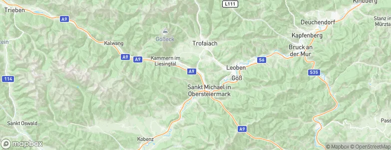 Traboch, Austria Map