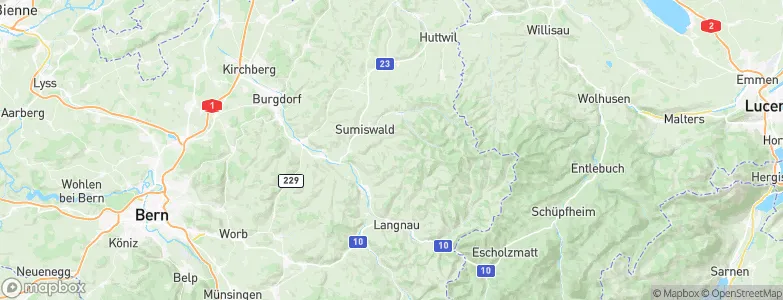 Trachselwald, Switzerland Map