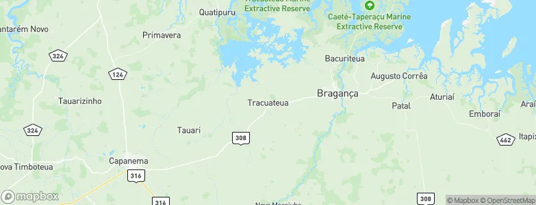 Tracuateua, Brazil Map