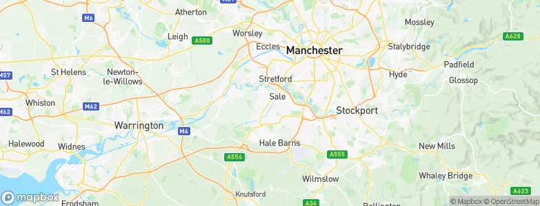 Trafford, United Kingdom Map