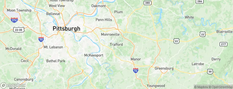 Trafford, United States Map
