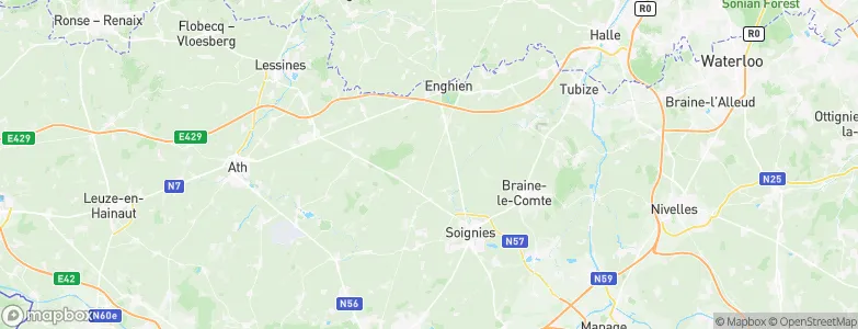 Trahison, Belgium Map