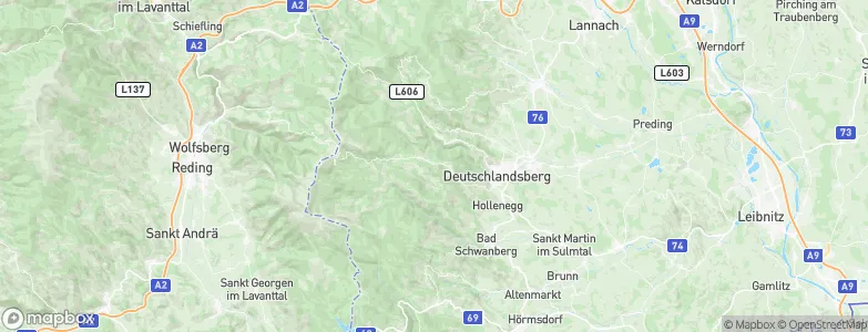Trahütten, Austria Map