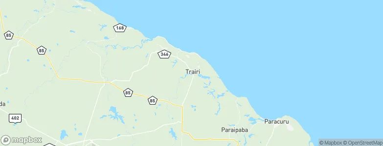 Trairi, Brazil Map