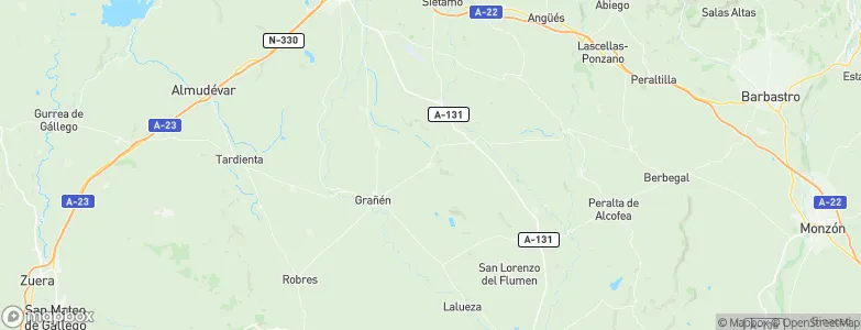 Tramaced, Spain Map