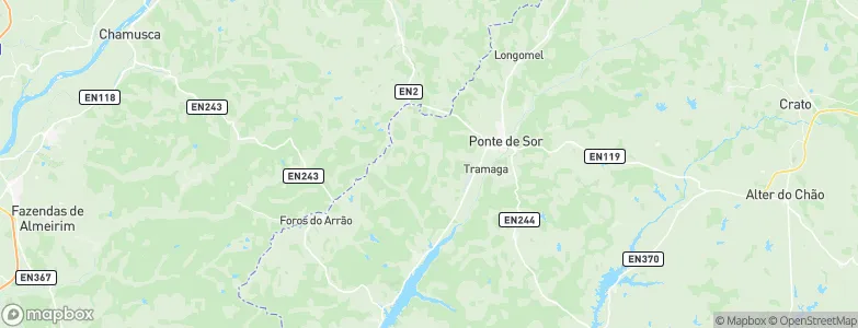 Tramaga, Portugal Map