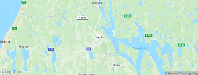 Tranås, Sweden Map