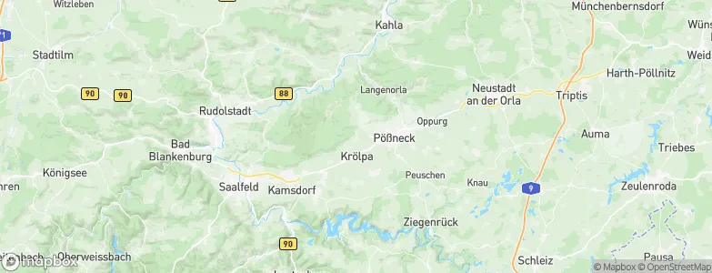 Trannroda, Germany Map