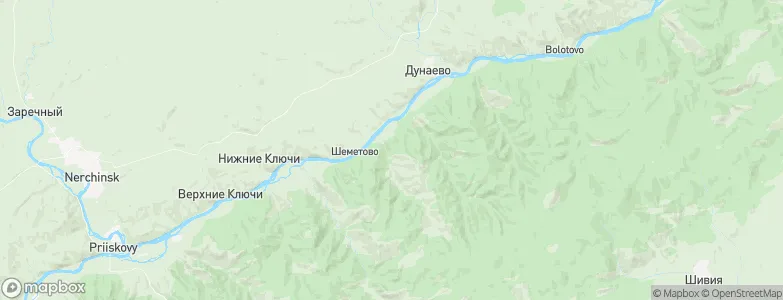 Transbaikal Territory, Russia Map